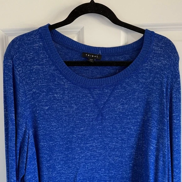 Tribal Lightweight Royal Blue Sweater Size 16/XL - Picture 2 of 7